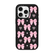 iPhone 16 Pro Impact Case Pink bows