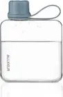 Portable Flat Water Bottle,BPA Free Reusable Tritan Plastic Travel Water Bott...