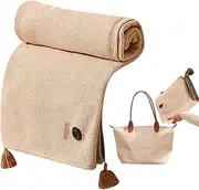 [Generic] Portable Heated Shawl | Washable Heated Shawl,Portable Safe Throw Blanket Heated Blanket for Traveling Camping