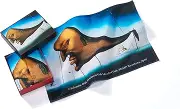MuseARTa GT2-SD-SL-V433116 Unisex Guest Towels Set of 2 with Salvador Dali Motif Cotton 40 x 60 cm