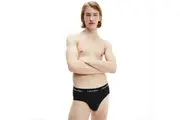Calvin Klein Cotton Stretch 5-Pack Hip Brief NB2876 Black