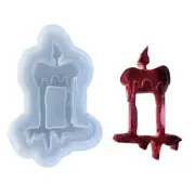 Quicksand Geometry Ornament Silicone Epoxy Resin Mold DIY Keychain