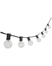 JONATHAN Y Indoor/Outdoor Globe-Bulb String Lights