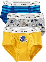 Carter's Boys' 3-Pack Monkey Superhero Cotton Briefs