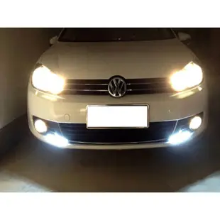 1 件 17 厘米汽車 Led COB DRL 日間行車燈防水 12V 外部 Led 汽車光源停車霧條燈白色藍色紅色