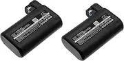 2-Pack Replacement Battery for Electrolux Pure I9 ERV5210IW, ERV5210TG, ERV7200DB, ERV7210TG, PI81-45WN, PI91-5BSM, PI91- No Hard case 7.2V/2000mA