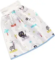 Toyvian 1pc Washable Skin Friendly Cotton Nappy Skirt for Years Diaper Pants with Tpu Comfortable and Hygroscopic Cartoon Design