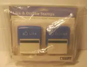 Set of JAILBREAK "Like" & "Dislike" Stampers NEW in Package!!!!
