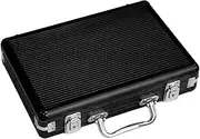 APLVFFZH Chip Case Storage Container Playing Games Portable Sturdy with Lock Carrying Case Party Cards Holder Collect Box Empty
