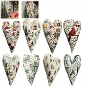Zyzzephyr Heart Embroidery Kit, Hand Embroidery Hanging Ornament, Starter Kit for Adults
