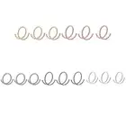 Double Hoop Nose Ring Single Pierced Nose Ring Piercing Spiral Nose Rings Unisex