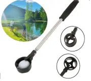 1x Golf Ball Scoop Pick Up Retriever Stainless Steel Tool Saver Shaft - 2M