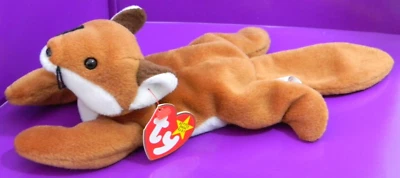 SLY THE FOX RETIRED TY BEANIE BABY BABIES BORN SEPTEMBER 12, 1996