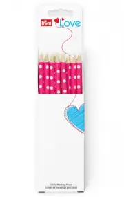 Prym Love Fabric Marking Pencil Pink