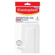 Elastoplast Sensitive 4XL (10cm X 20cm) X 5