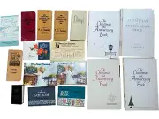 Vintage Ephemera Junk Drawer Lot Advertising Datebooks Calendars Diary