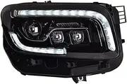Headlight assembly 2020-2022 GLB 200 GLB 300 GLB 180 daytime running lights LED running water tur Suitable Compatible with Mercedes-Benz GLB