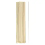 100pcs Bamboo Skewers Sticks 14 Inch 3.5mm Dia Natural Wooden Cocktail Picks
