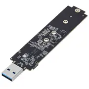 NVME to USB Adapter 10Gbps USB 3.1 Gen 2 to M.2 NVME SSD Converter Card Dual Pro
