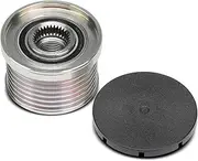 A-Premium Alternator Freewheel Clutch Pulley Compatible with BMW 335i 2007-2010, 335xi 2007-2008, X5 2007-2010, 535xi 2008, 535i 2008-2010, 740i 2011-2012, 1 Series M 2011, 135i, 3.0L, 7 Grooves CW