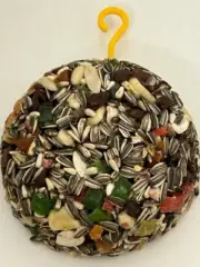 12pce Bird Wild Bird Parrot lollypop seed hanging treat bird FRUIT NUT SEED MIX