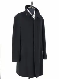 在飛比找Yahoo!奇摩拍賣優惠-原價13萬正品Burberry-男性冬季西裝經典外套-真皮衣