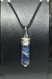 LAPIS LAZULI PENDANT NECKLACE Natural Crystal Orgonite Orgone Crystal Jewellery