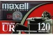 Maxell UR 120 - Cassettes- Normal BIAS - Box of 10 Cassettes