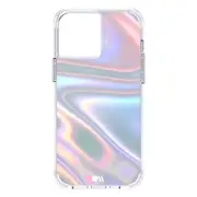 Case-Mate Soap Bubble Case For iPhone 13 Pro Max - Iridescent