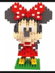 Mickey Minnie Family Micro Mini Building Block Iblock LOZ Set Of 3