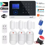 WiFi Tuya APP Wireless Home Security Alarm Burglar System+Amazon Alexa+Google