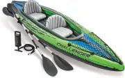 New Intex 68306 Intex Challenger K2 Kayak Canoe River Lake Boat Oars Inflatable