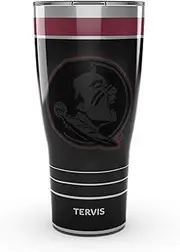 Tervis Traveler Florida State Seminoles - Night Game Triple Walled Insulated Tumbler Travel Cup Keeps Drinks Cold & Hot, 30oz, Stainless Steel