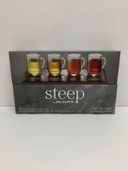 Steep by Bigelow Variety Organic Tea Green Earl Gray English Citrus Gift Box