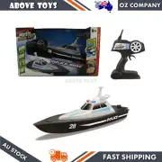 Maisto Tech RC High Speed Police Boat 2.4Ghz USB Rechargeable Model Toy Gift