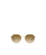 Ray-Ban Jack Geometric Frame Sunglasses 53 Nude