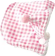 Bird Clothes - Bird-Cloak, Cloak for Small Birds - Lightweight Polyester & Cotton Pet Costume | Soft, Comfortable, Fit & Stylish Design for Parrots, Budgies & Small Birds - Pink & Blue (S & L)