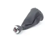 NEW MINI GENUINE COOPER R60 JCW SHIFT 6 SPEED KNOB WITH LEATHER BOOT BLACK RED (for: Mini)
