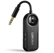 Bluetooth 5.3 Transmitter Receiver, 2-in-1 3.5mm Aux Audio Wireless Transmitt...