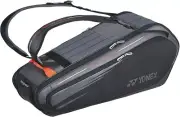 Yonex Tennis Bag Backpack 6 Rackets Case Black Shoe Divider Pocket Sports Goods