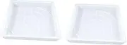 FONDOTIN 2pcs Reusable Plastic Pavement Mold for DIY Path Maker Concrete Cement Molding Tool for Garden Stepping Stones Easy to Apply and Clean