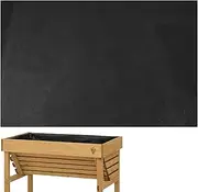 Nankoyal Black Mulch for Landscaping | Breathable Recyclable Garden Mat | Ground Cover, Gardening Pots, Planter & Accessories for Men, Women