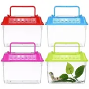 4pcs Portable Handheld Fish Tank Lightweight Aquarium for Turtle Goldfish and...