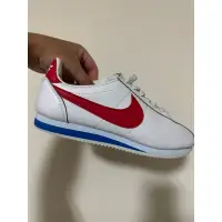 在飛比找蝦皮購物優惠-NIKE 阿甘鞋 白底紅勾