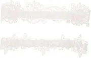[DEARMAMY] Bridal Lace Garter Elastic Leg Garter for Wedding Bride Garters for Bride Classic Design White