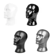Male Bald Mannequin Manikin Head for Wigs Hat Display Stand Holder