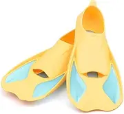 RAYWE Kids Short Light Swim Fins Flippers for Swimming Snorkeling Training