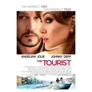 The Tourist starring Johnny Depp and Angelina Jolie mini movie poster Rolled