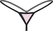 [TiaoBug] Women's Sexy Lingerie Panties Thong Tanga T-Back Lace Mini Micro Bikini G Strings Underwear