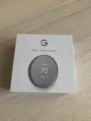 Google Nest Smart Wi-Fi Thermostat - Charcoal